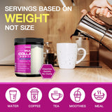ZEBORA Multi Collagen Peptides Powder side view