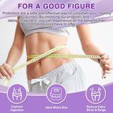 ZEBORA Probiotic Capsules displayed with fresh ingredients