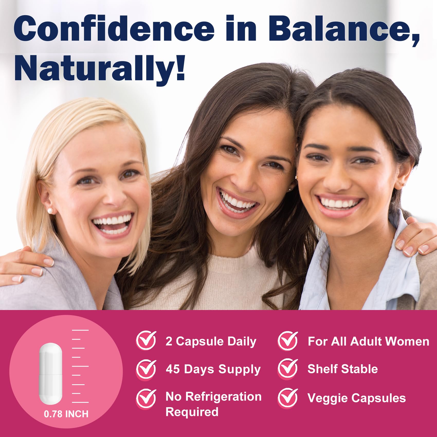 ZEBORA Probiotic Capsules with a glass of water