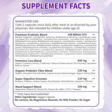 ZEBORA Probiotic Capsules with a measuring spoon
