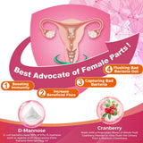 ZEBORA Probiotic Supplement for Women packets layout