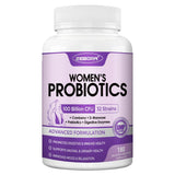 ZEBORA Probiotics for Women 100 Billion CFU 90 Capsules front view