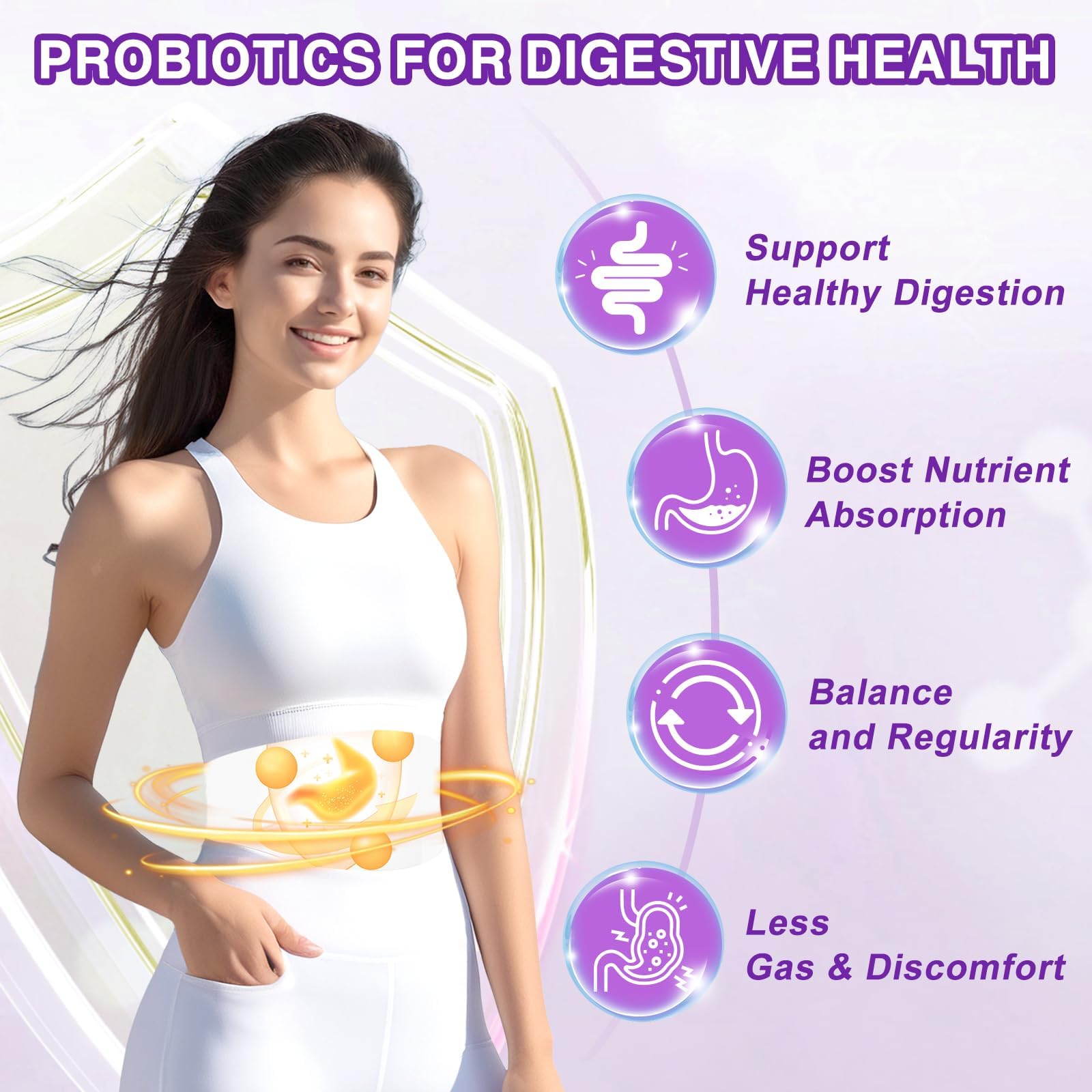 ZEBORA Probiotics for Women 90 Capsules packaging