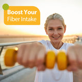 ZEBORA Unflavoured Dietary Fibre Powder on a kitchen counter