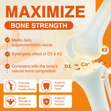ZEBORA Vitamin D3 & K2 Supplement 5000 IU ingredients list