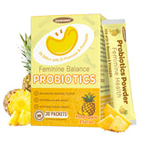 ZEBORA Women's Probiotic Powder 50 Billion CFU front view