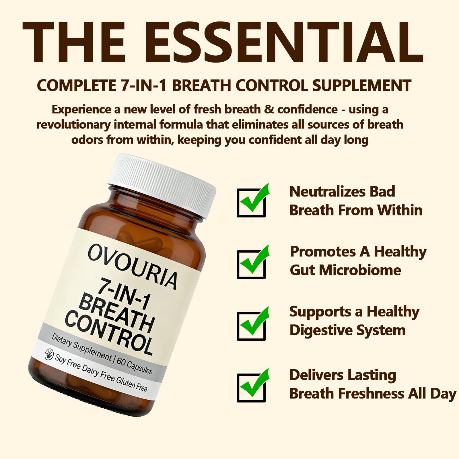 Zefdvc 7-in-1 blended vitamin supplement capsule side view