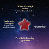 Zefdvc LyraSleep Natural Sleep Gummies with fresh fruit