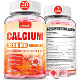 ZEGBALP Calcium Citrate Gummies front view with packaging