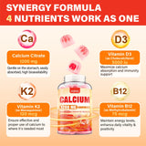 ZEGBALP Calcium Citrate Gummies in a bowl