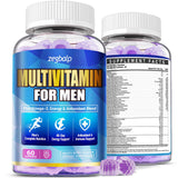 ZEGBALP Men's Multivitamins Gummies front view with packaging