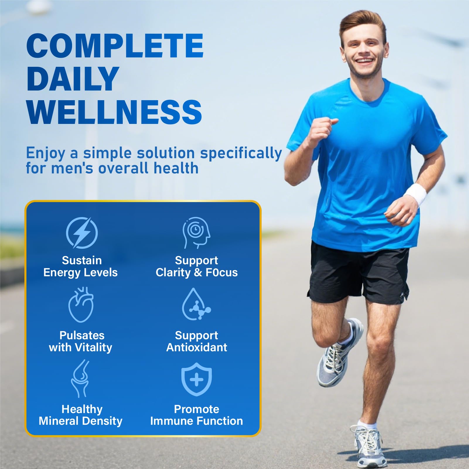 ZEGBALP Men's Multivitamins Gummies nutritional information