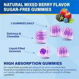 ZEGBALP Men's Multivitamins Gummies opened bottle