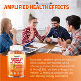 ZEGBALP Vitamin D3 + K2 Gummies nutritional information