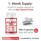 ZELSO Gelatin Trick Capsules with label details