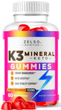 ZELSO K3 Mineral Keto Gummies Advanced Formula front view