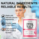 ZELSO Pink Salt Trick Blended Vitamin Supplement bottle back view