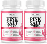ZELSO Pink Salt Trick Blended Vitamin Supplement bottle front view