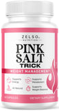ZELSO Pink Salt Trick Capsules front view with bottle label