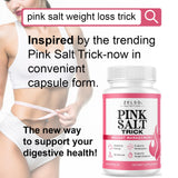 ZELSO Pink Salt Trick Capsules side view showing capsule size