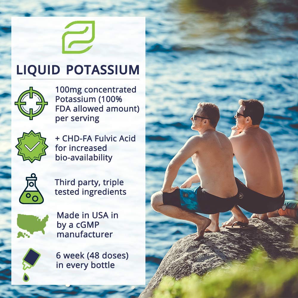 Zemvelo Liquid Ionic Potassium Citrate 8 oz packaging