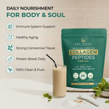 ZEN HALAL Collagen Powder on a kitchen counter