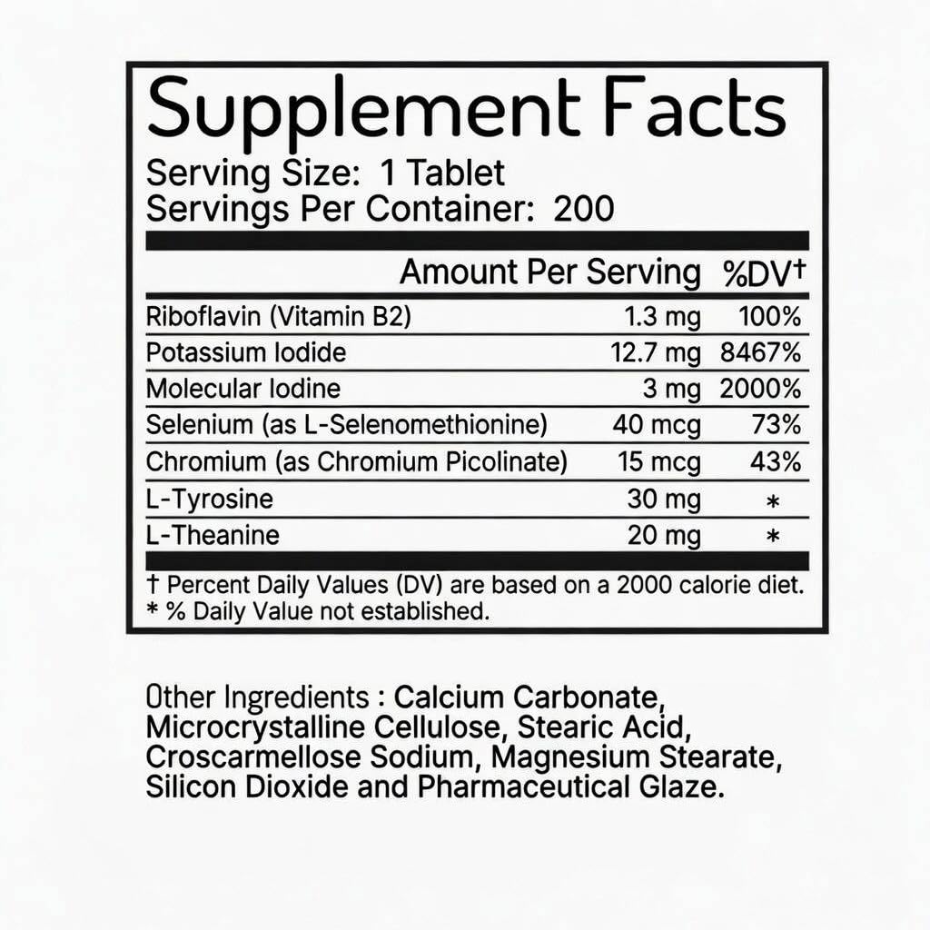 Zen Haus Iodine Complex supplement capsule close-up