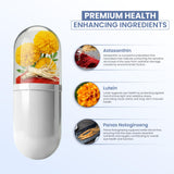 ZEN LIFE HERB Eye Health Supplement capsules in a bottle