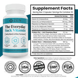 Zen Nutrients Everyday Back Vitamin bottle with label