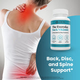Zen Nutrients Everyday Back Vitamin capsules on a wooden table