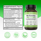 Zen Nutrients Everyday Liver Supplement capsules in a bottle