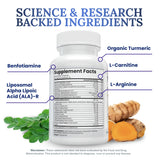 Zen Nutrients Neurazenx supplement bottle with a green background