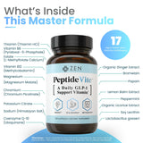 Zen Nutrients PeptideVite capsules in packaging