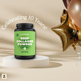 Zen Principle Collagen Peptides with smoothie ingredients