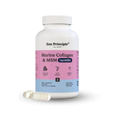 Zen Principle Collagen Supplement with MSM 7 Capsules front view