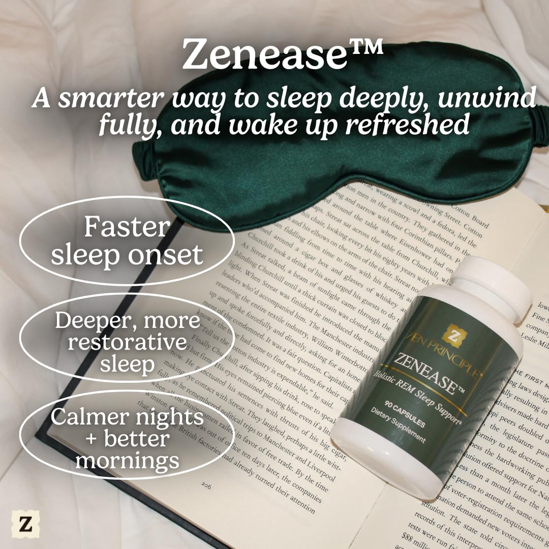 Zen Principle Zenease capsules close-up