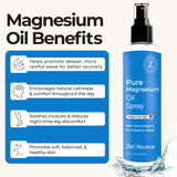 Zen Routine Magnesium Oil Spray 227g lifestyle scene