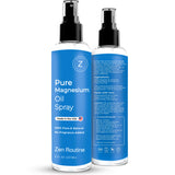 Zen Routine Magnesium Oil Spray 227g with ingredients list