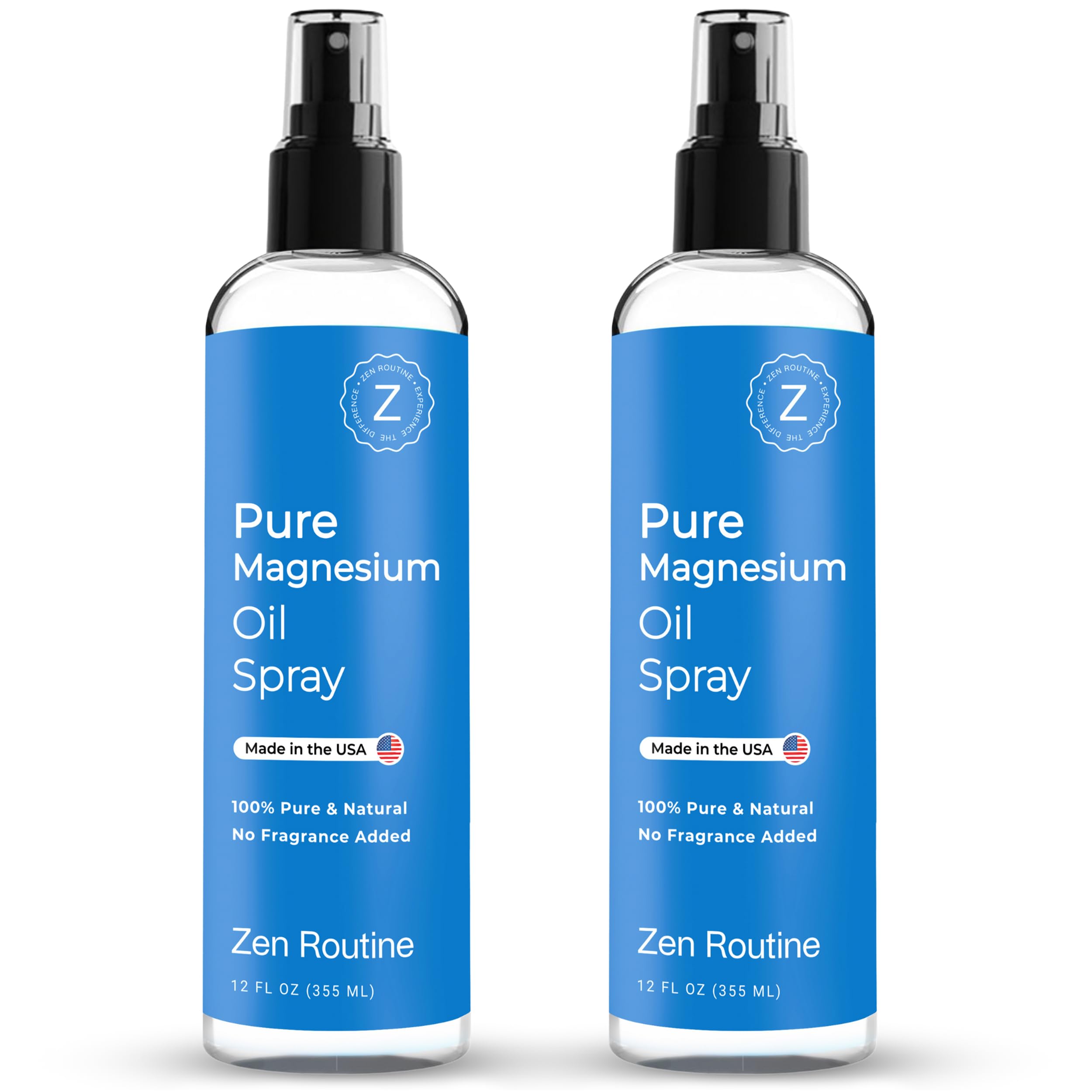 Zen Routine Magnesium Spray 2-Pack front view