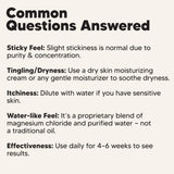 Zen Routine Magnesium Spray 340g application on feet
