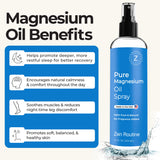 Zen Routine Magnesium Spray 340g in lifestyle setting