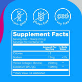 Zena Nutrition Colostrum Collagen Powder 150g side view