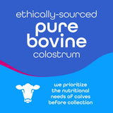 Zena Nutrition Colostrum Collagen Powder mixed in a glass of water