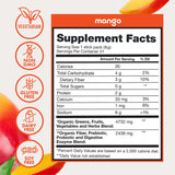 Zena Nutrition Organic Supergreens Powder stick pack opened