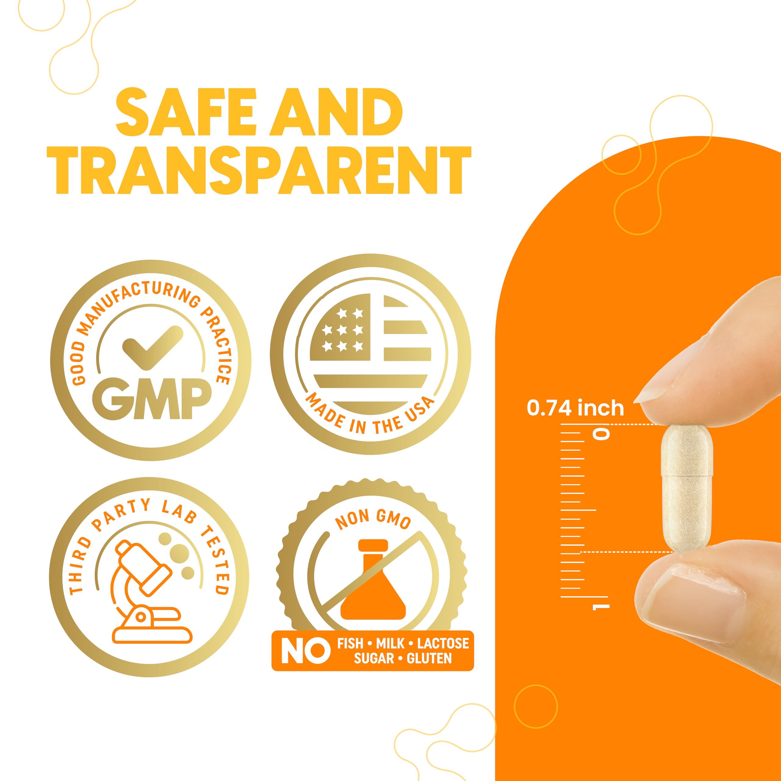 Zenavea Benfotiamine 300mg capsules in hand