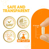 Zenavea Benfotiamine 300mg capsules in hand