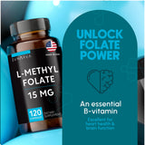 Zenavea L-Methylfolate 15mg capsules with measuring spoon