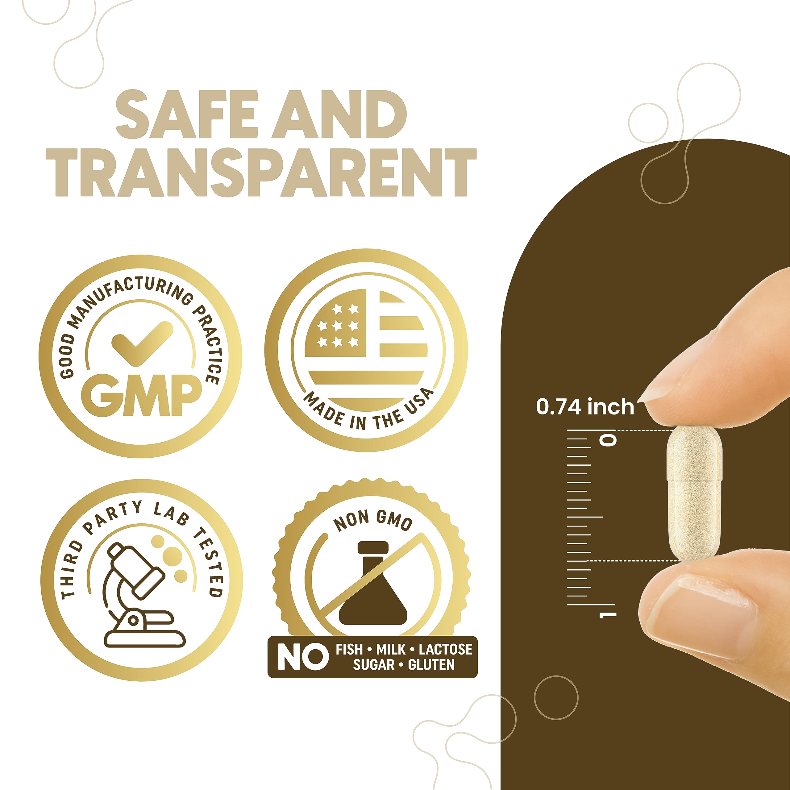 Zenavea Nattokinase bottle back view with ingredients
