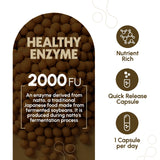 Zenavea Nattokinase bottle side view with label