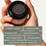 zenbioni Natural Himalayan Shilajit Resin with measuring spoon